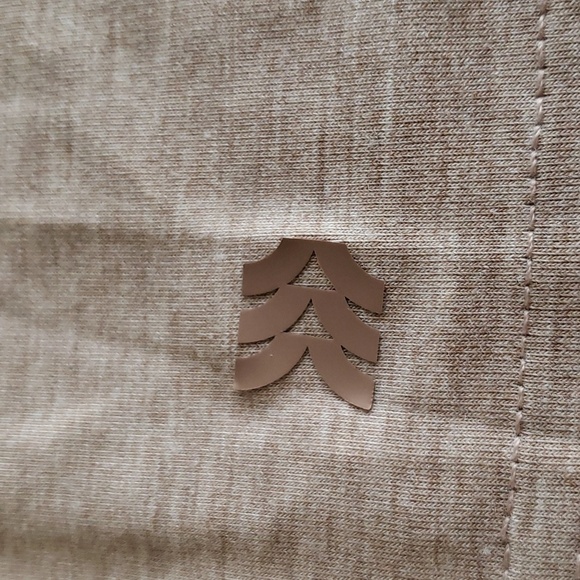 All in Motion™ Long Sleeve Top in Light Heathered Brown Size XS - Picture 10 of 11